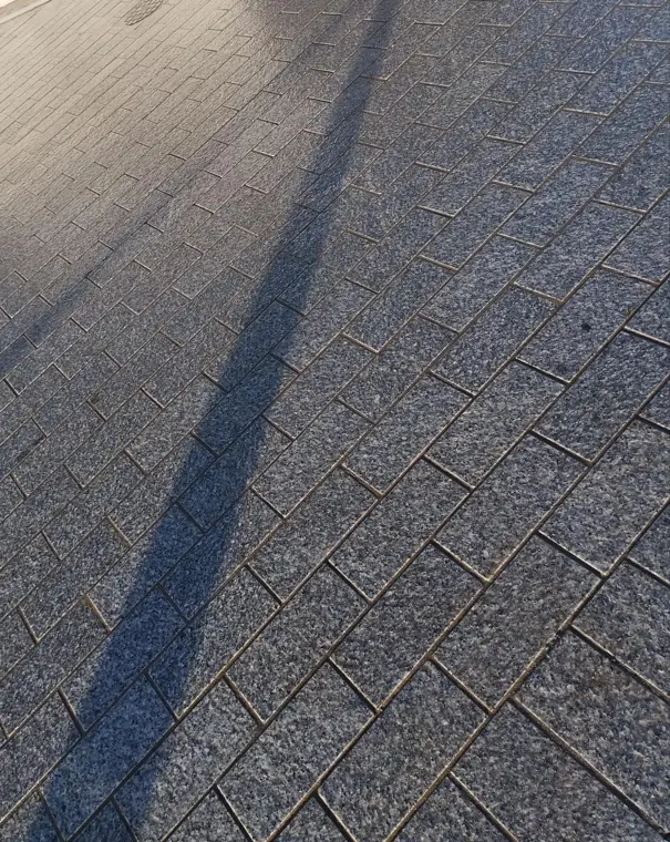 Granite sett detail